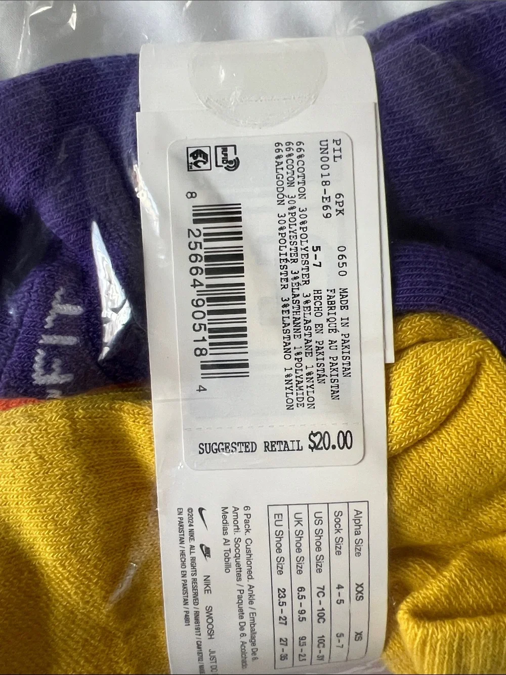 Nike ankle socks